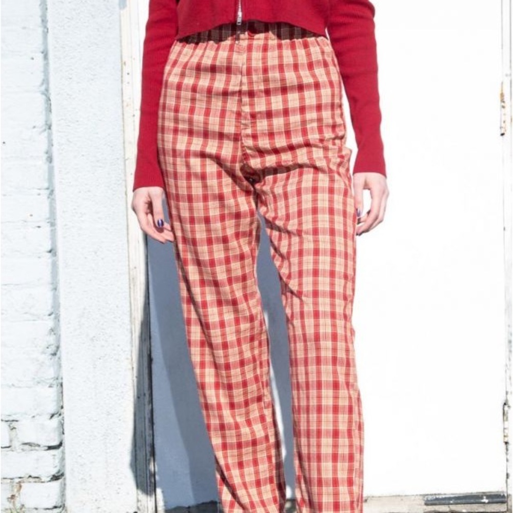 [SOLD] brandy melville red tilden pants